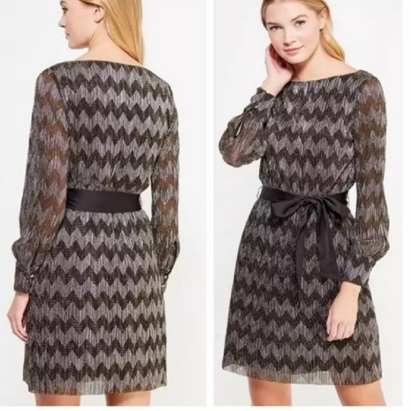 Banana Republic Metallic Shine Dress - Picture 2 of 8